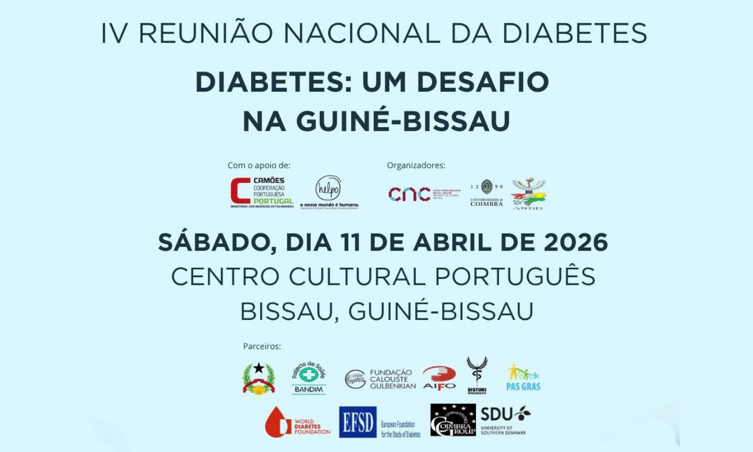 World Health Day | IV National Diabetes Meeting in Guinea-Bissau