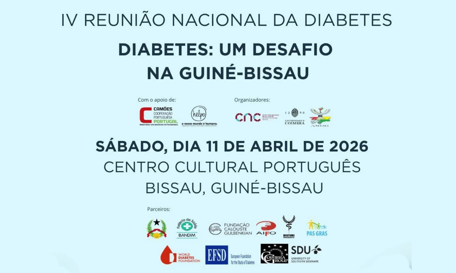 World Health Day | IV National Diabetes Meeting in Guinea-Bissau