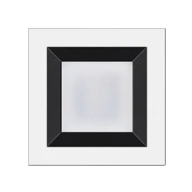 HOLI-Sq_White-Black_LIGHT_ON_Recessed_FRONT-VIEW-1.webp