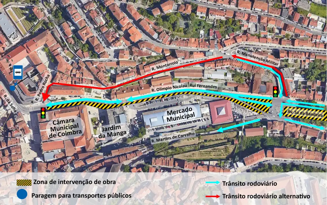 Metrobus Works: Olímpio Nicolau Rui Fernandes Street