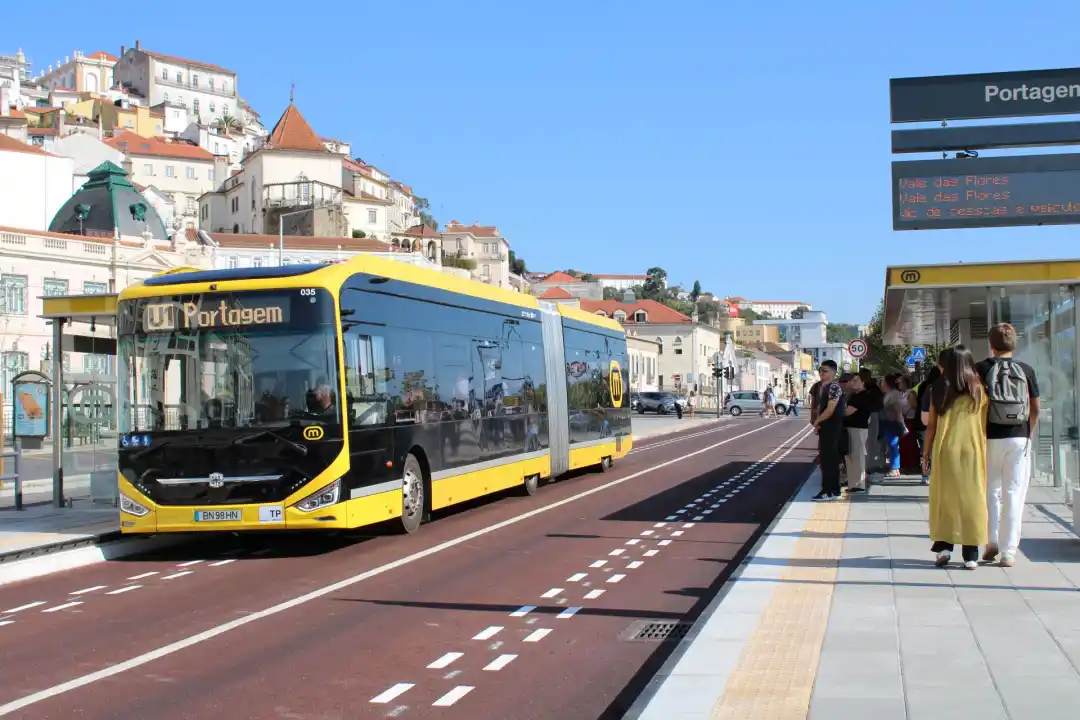 Preliminary operation of Metro Mondego was a success